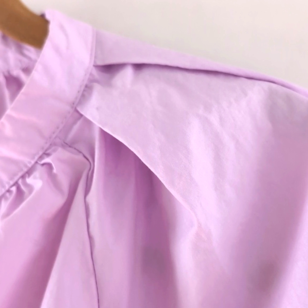 Who What Wear Lilac Blouse Size Large - Picture 7 of 11